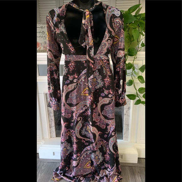 Express Maxi Dress Size 6 Paisley - Picture 3 of 15
